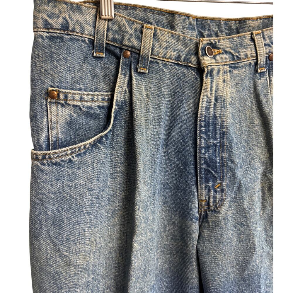 Levi’s 550 Relaxed Fit Jeans Made in USA Vintage W38 L30 Tapered Leg Blue New - Picture 3 of 13